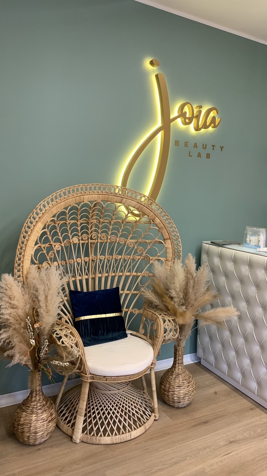 Sala attesa Joia Beauty Lab